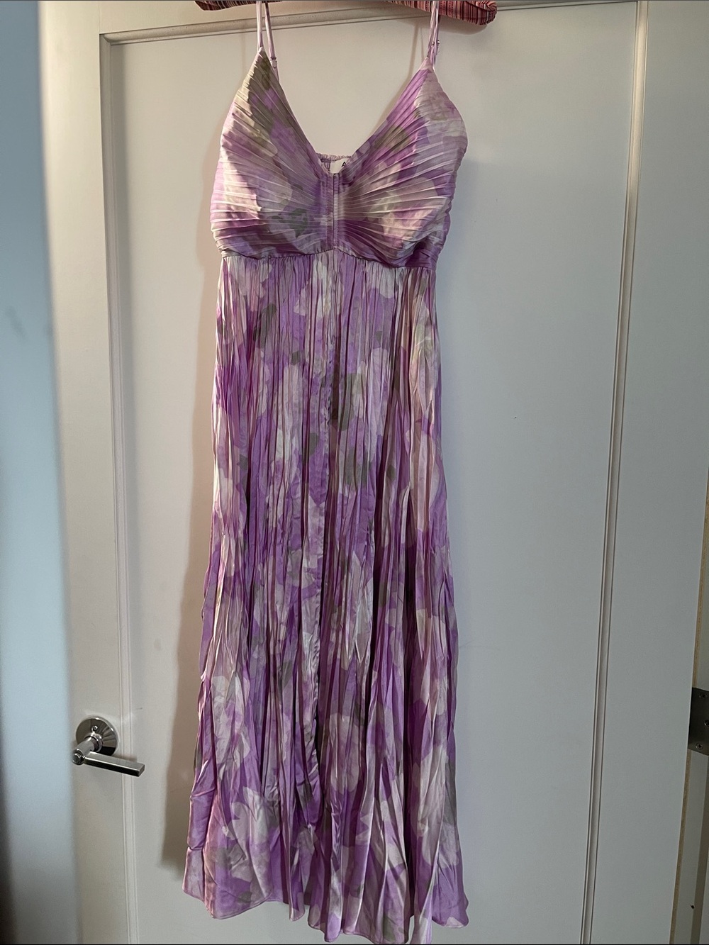ASTR the label Maeve Midi dress lavender floral.